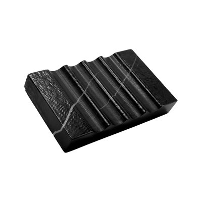 Marble Soap Dish For Bathroom Sink And Shower With Drain, Non-Slip, Luxury Bathroom Accessories