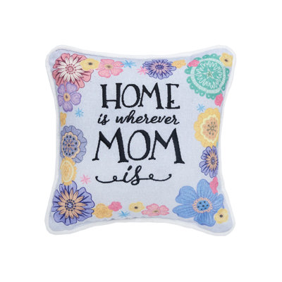 Coussin décoratif de petite taille Home Is Partout