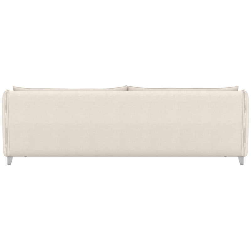 Monterey Patio Sofa with Cushions, White Linen 6016-000