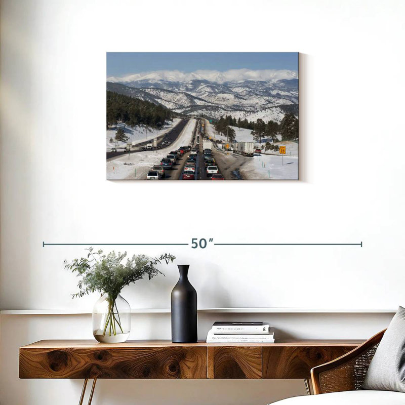 Mehar Snowy Colorado Highway, H 20 po x l 30 po