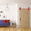 Ensemble de quincaillerie pour porte de grange standard Premium-69733519-69733528