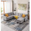 Ensemble de canapé modulaire réversible de coin et repose-pieds-224717055