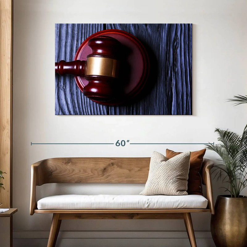 Alcaraz Public Law, 30" H x 45" W