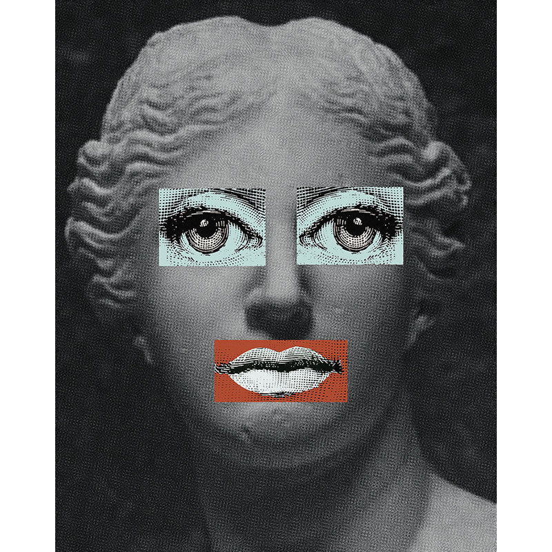"Venus II" par Jeffrey Goodman - Photographie encadrée, Image au gel brossé