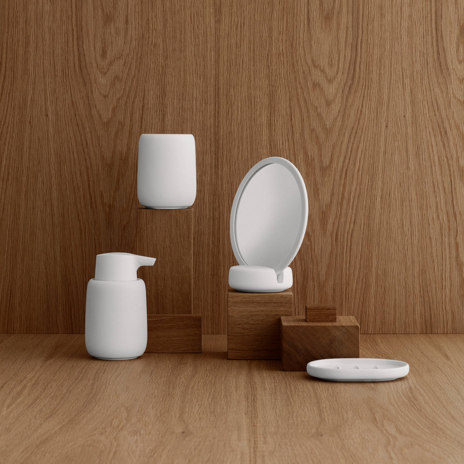 Sono Soap Dispenser, White