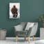 «Bison Incoming» par Peter Hudson - reproduction de photo sur toile tendue-1080297498