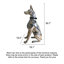 Article décoratif en fibre de verre Doberman Pinscher de style européen