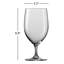 Forte Tritan 15 oz. Glass Goblet