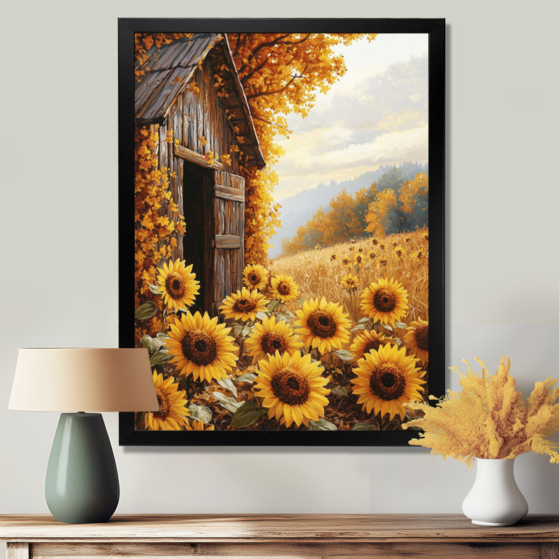 Dorianne - art mural floral, H 20 po x l 12 po, Noir, Reproduction encadrée d'une seule photo