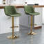Adjustable Faux Leather Bar Stools with Base for Kitchen Island and Bar-116918885-116918882