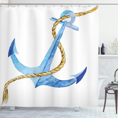 Shower Curtain with Hooks Included