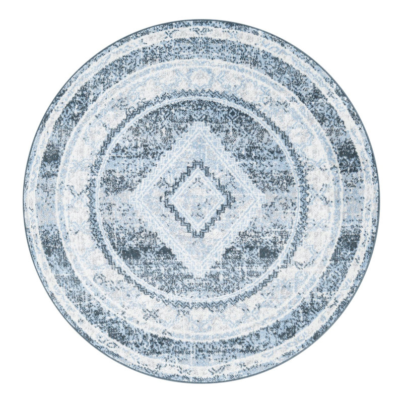 Massie Oriental Indoor Rug, Round 3'3"