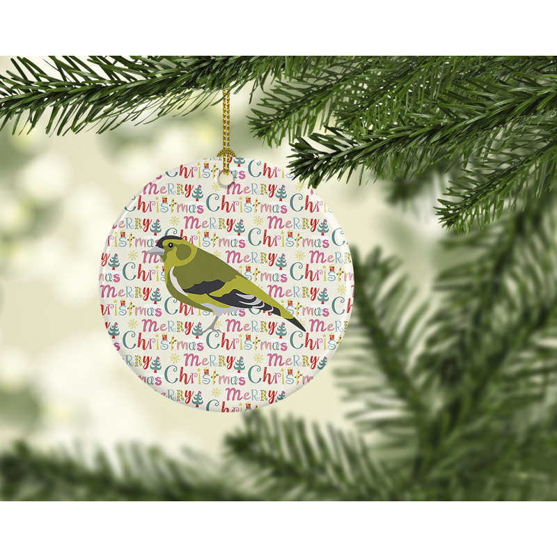 Ornement suspendu Siskin Christmas