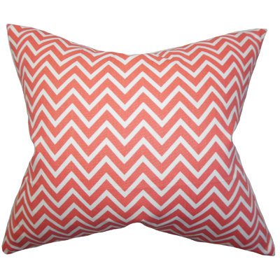 Coussin en coton en zigzag xayabury