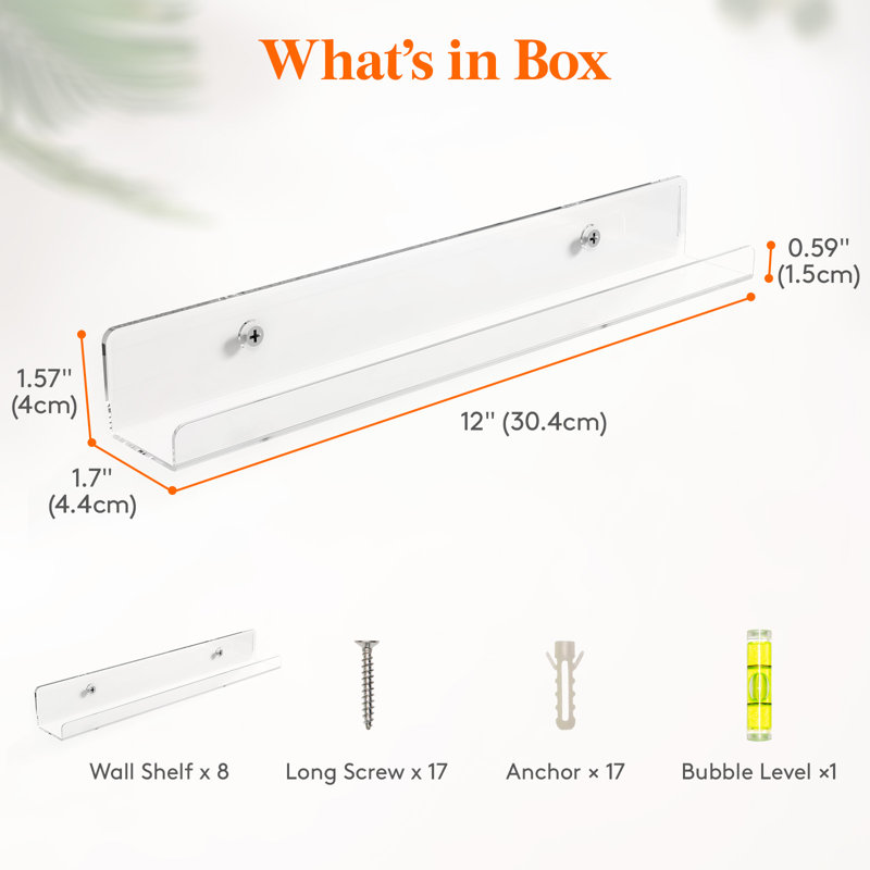 Acrylic Accent Shelf