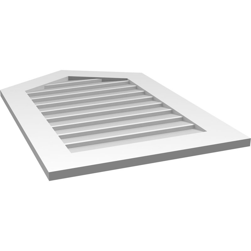 Ventilateur à pignon en uréthane non-fonctionnel Signature, H 36 po x l 24 po x P 1 po
