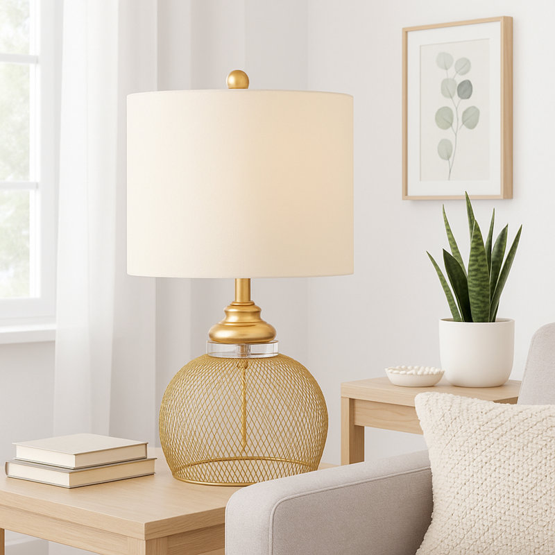 Manders Metal Table Lamp