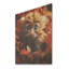 Feuillage d'automne brun - impression de singe sur bois-511259100