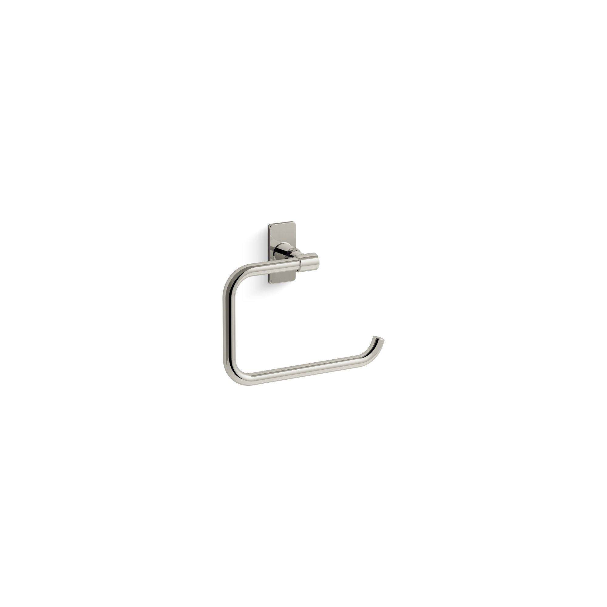 Castia by Studio McGee Towel Ring, Vibrant Polished Nickel