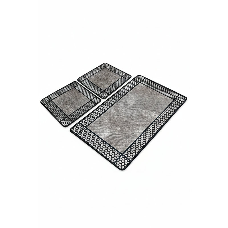 Ensemble de tapis de bain 3 pièces Neutral Modern
