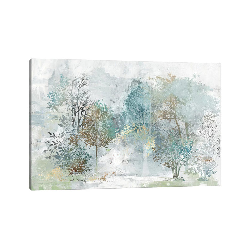 "Mystérieuse forêt" par Allison Pearce, reproduction d’art, Toile tendue, Pas de tapis, H 8 po x l 12 po x P 0,75 po