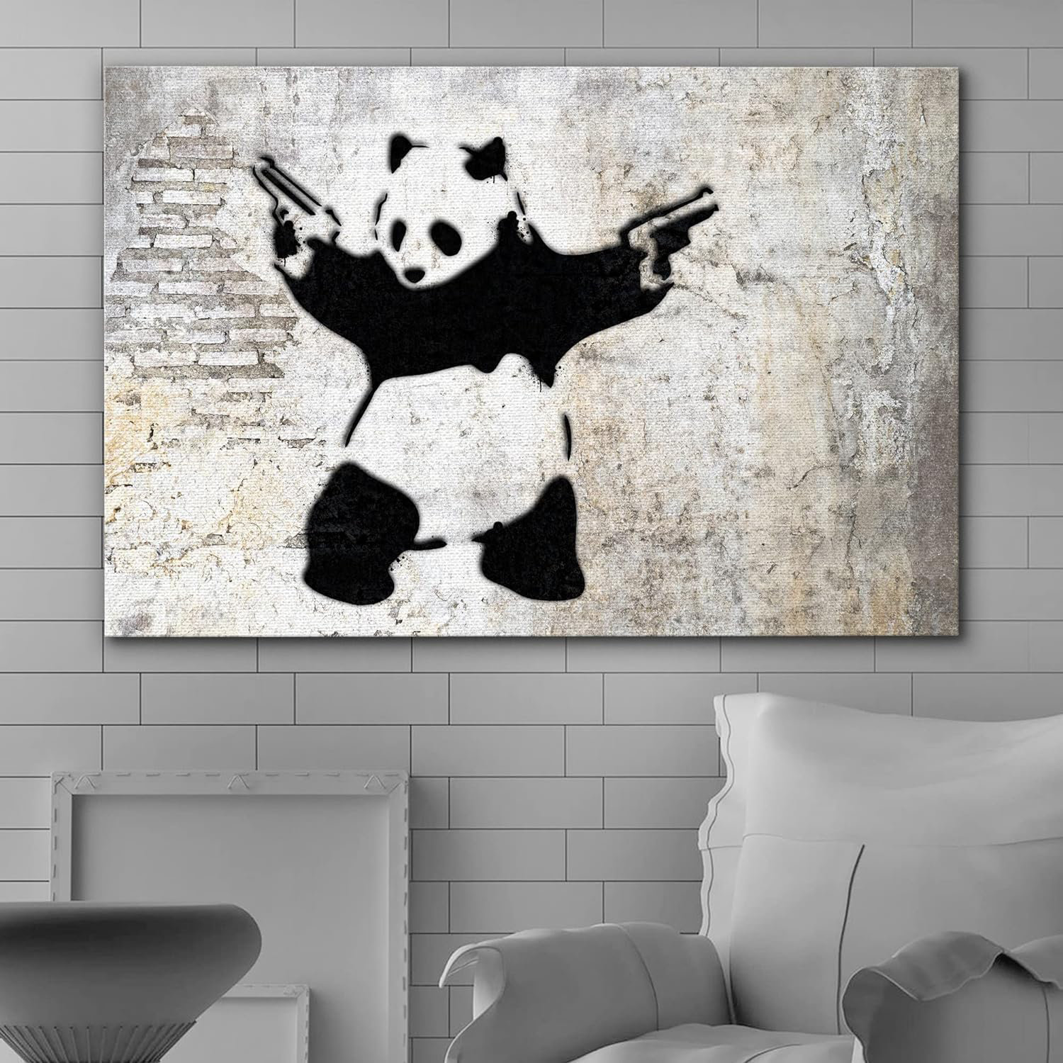 Banksy Panda Poster