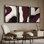 Art mural encadré, rétro, antique, classique pour chambre à coucher - 16 po x 24 po x 3 panneaux