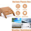 Repose-pieds Garden Furniture, toutes saisons - brun