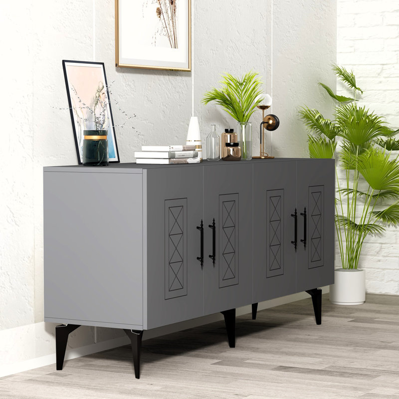 Estevan 150cm Sideboard, Grey