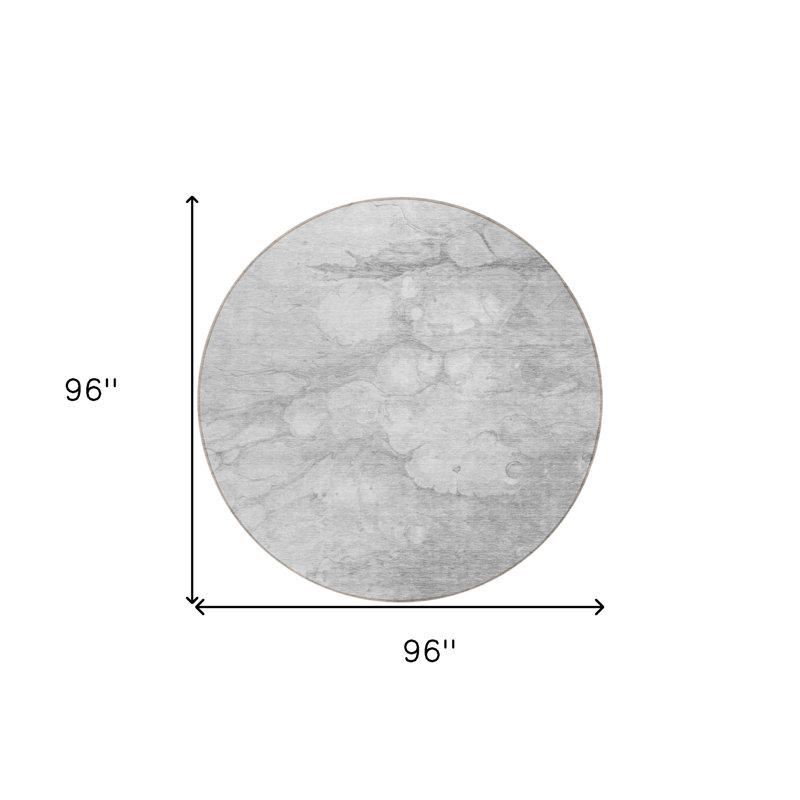 Tapis rond 8 po