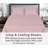 100% Cotton Sheets Sets Soft Crispy Percale Cooling Sheets 16 Inch Deep Pocket Bed Sheets-101285708-74938507