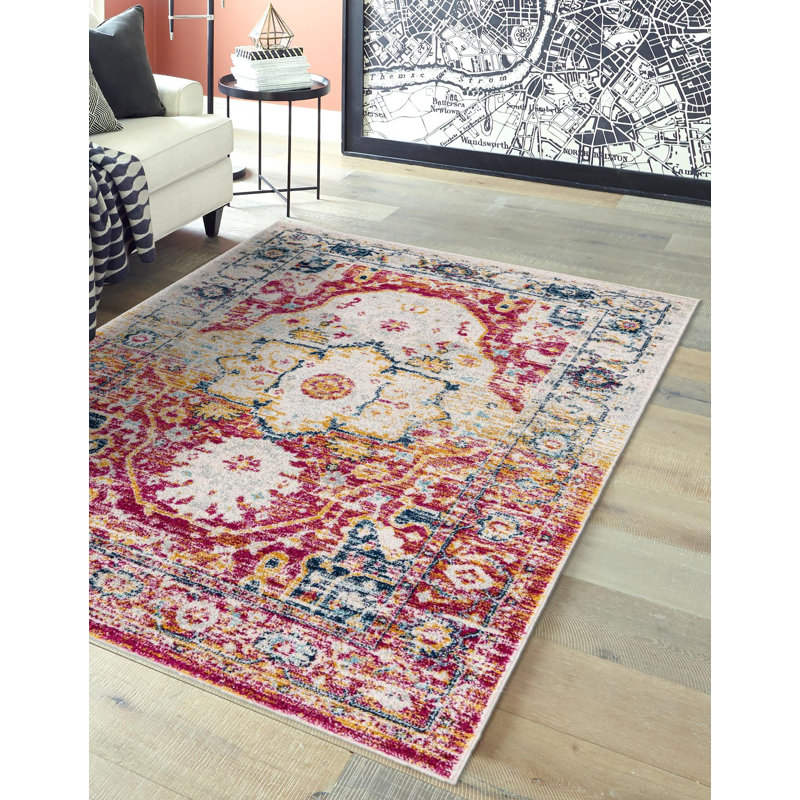 Hagberg Oriental Indoor Rug, Rectangle 7'10" x 10'