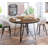 Eydis Round Metal Base Dining Table-642453358