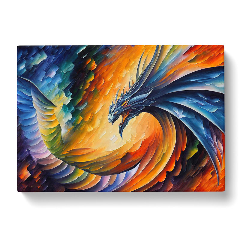 Dragon Vol.2 - Wrapped Canvas, 40cm H x 60cm W x 3cm D