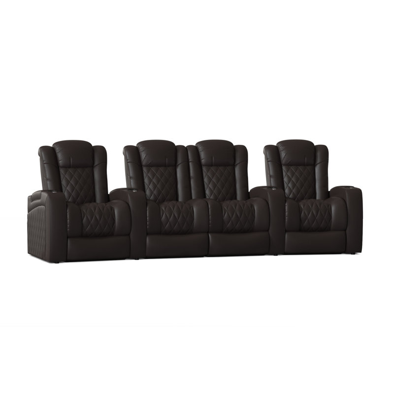 Sièges configurables home theater (rangée de 4), Café classique