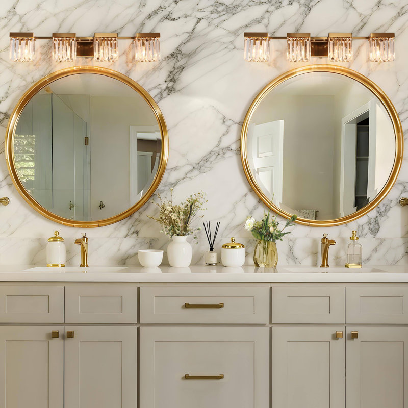 Éclairage pour salle de bain 4 lumières Barela