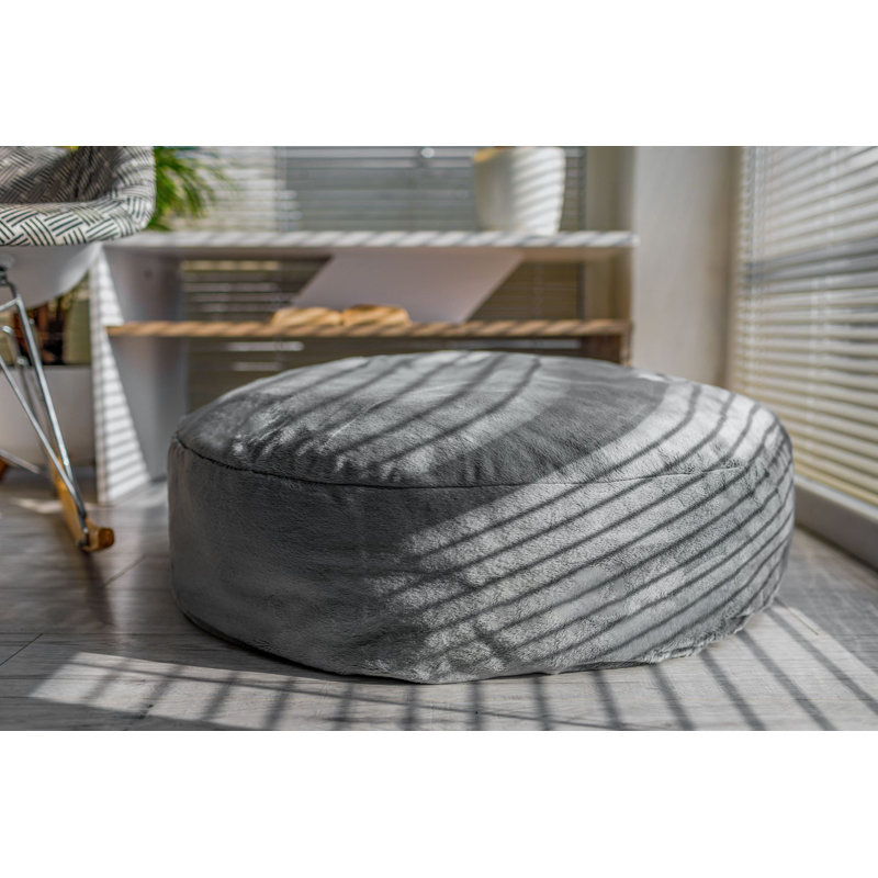 Trinidad Velour Pet Bed, Dark Grey