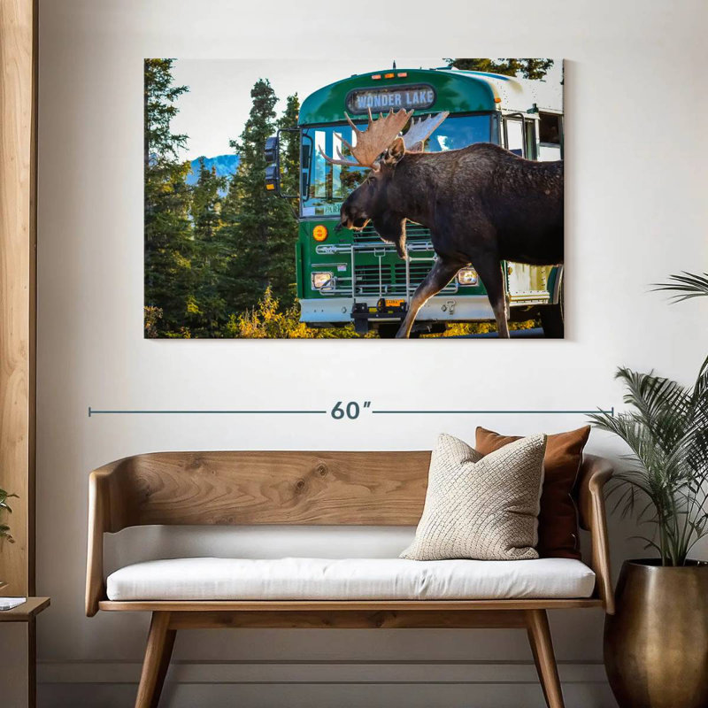 Crowle Denali Moose, 32" H x 48" W