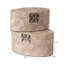 25cm Snakeskin Oval Faux LeatherStorage Box Set, Decoration Box for Bedroom Furniture