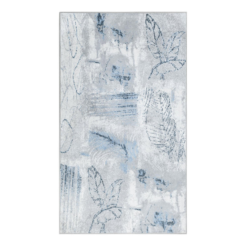Lamm Floral Indoor Rug, Rectangle 3'3" x 5'3"