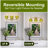 3-Light Floral Wall Sconce Tulip Glass Shade-42747057