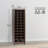 Kahl 36 Pair Shoe Rack, 23.5"W x 72.5"H x 13"D, Tall Shoe Storage Cabinet with 36 Cubbies, Space-Saving Organizer, Espresso-547052404