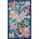 Rifle Paper Co. x Loloi Meadow MEA-03 Dovecote Indigo Rug