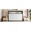 Lit escamotable simple avec tablettes, lit mural en métal au design pliable et peu encombrant-563305477