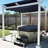 10 Ft. W X 10 Ft. D Aluminium Pergola with Canopy-80772894