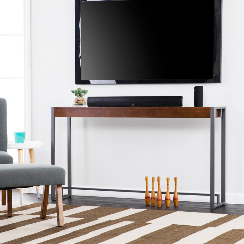 Console Holly & Martin Macen, Noyer, Gris