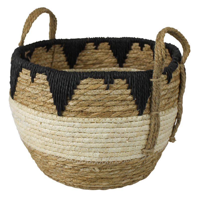 Bayou Breeze Seagrass Decorative Basket