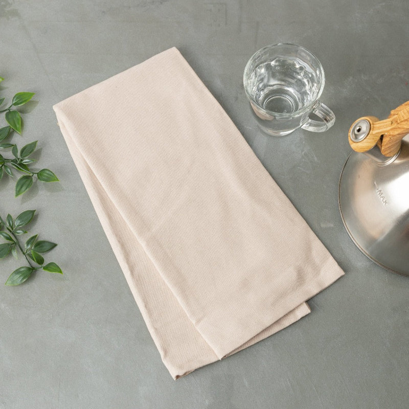 Serviette à thé de qualité supérieure, Sable