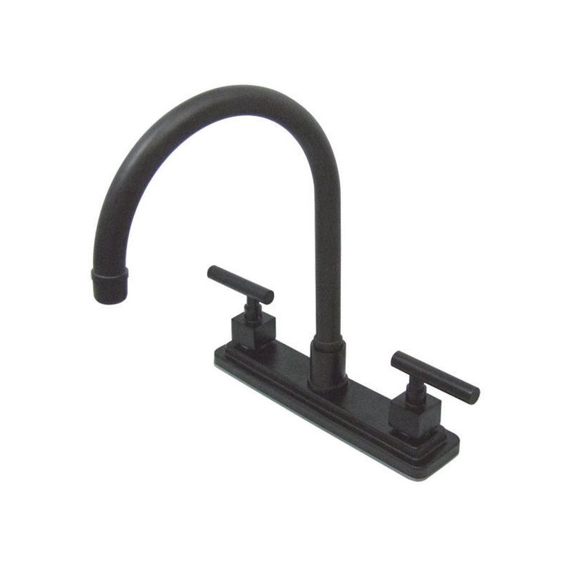 Rio Double Handle Kitchen Faucet, Oil Rubbed Bronze