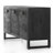 Solid Wood Sideboard Cabinet TV Console Black Pine Wood